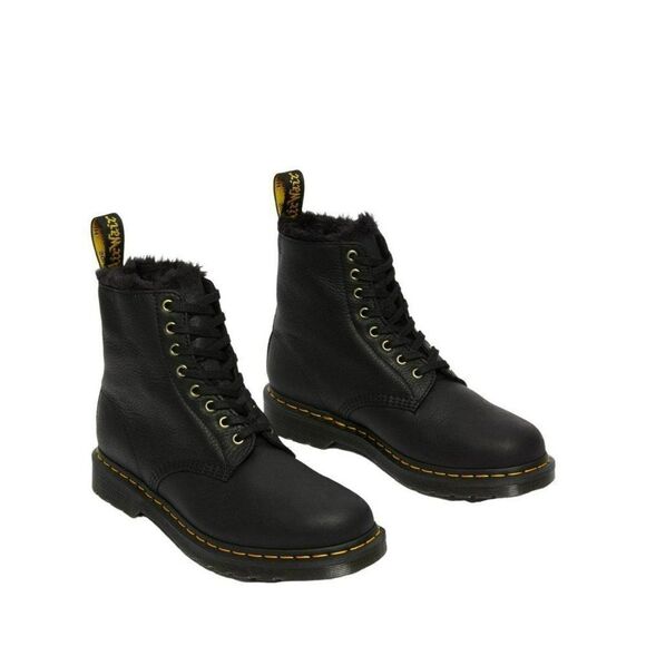 DR. MARTENS 1460 PASCAL MEN'S FAUX FUR LINED LACE UP BOOTS MEN'S 7 WOMEN 8 - Picture 8 of 8